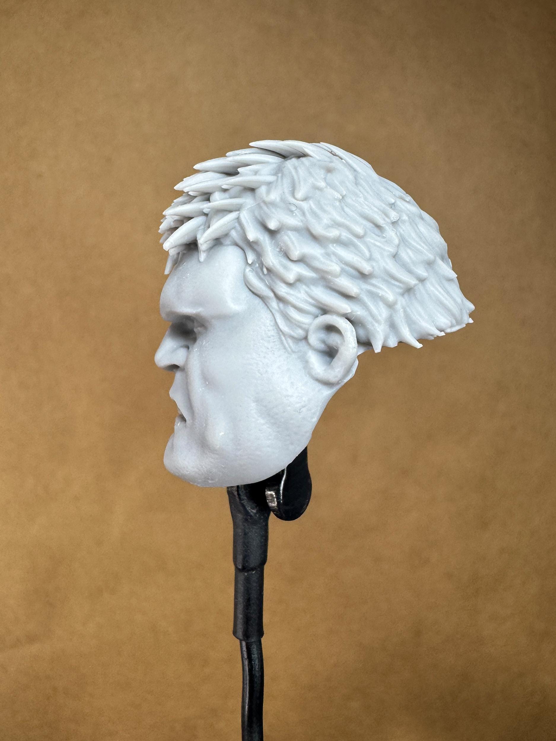Custom GREEN BULK Head (2003 Bana) | 8K Resin Print for Action Figures ...