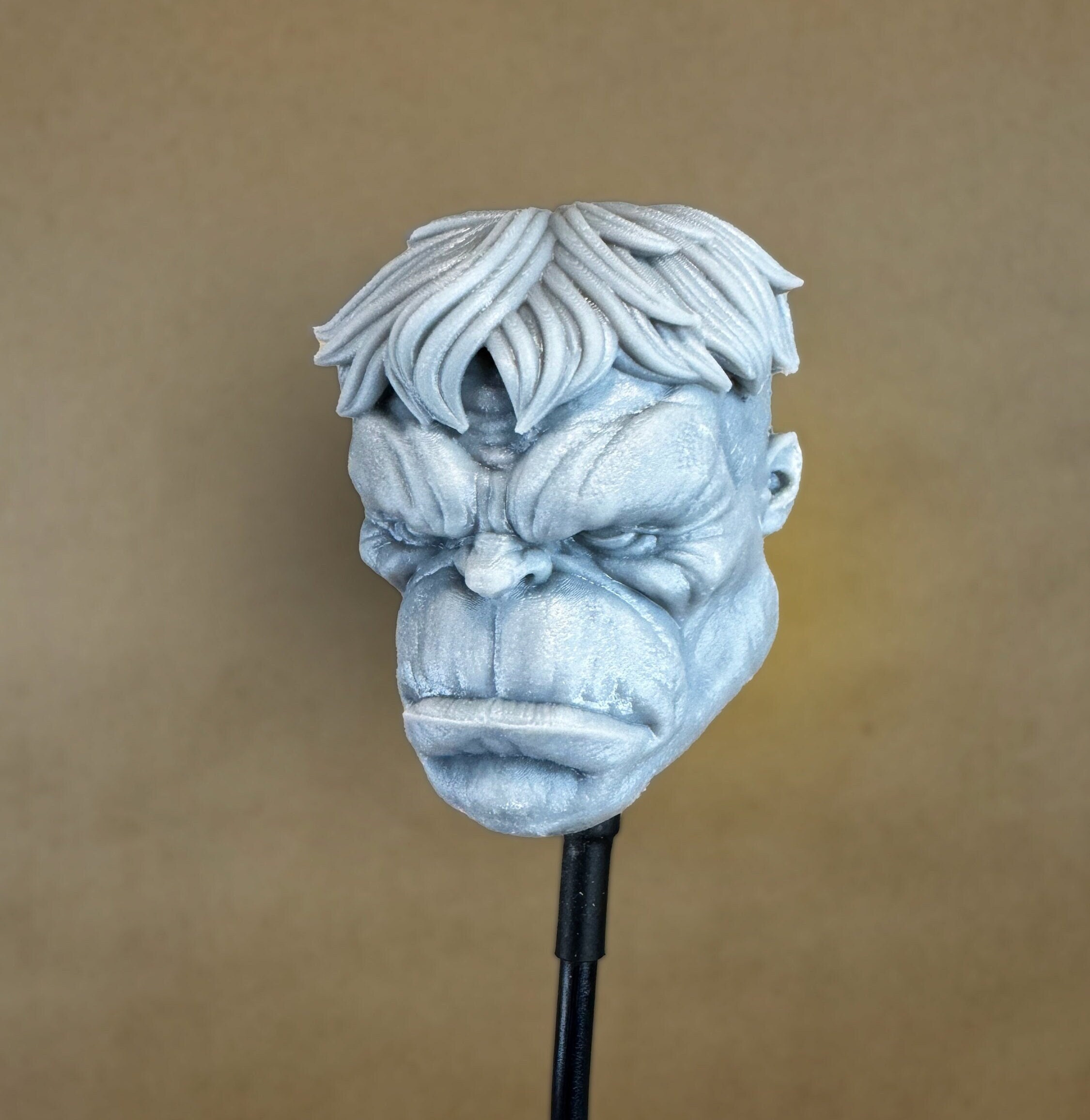Custom GRAY HULK Head (joe Fixit) | 8k Resin Print | for 4