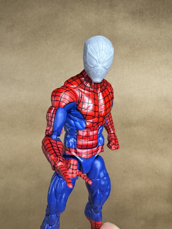 【のいず】スパイダーマン フィギュア　カスタムヘッド カスタムスパイダーマンヘッド | ゲーム | 8Kレジンプリント | 4インチ