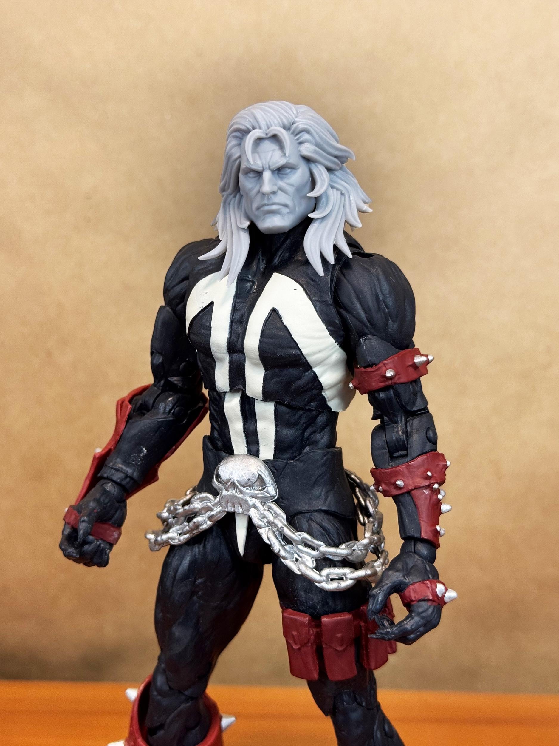 1/6 male Magneto Head sculpt Brown hair for 12 Male Body Hot