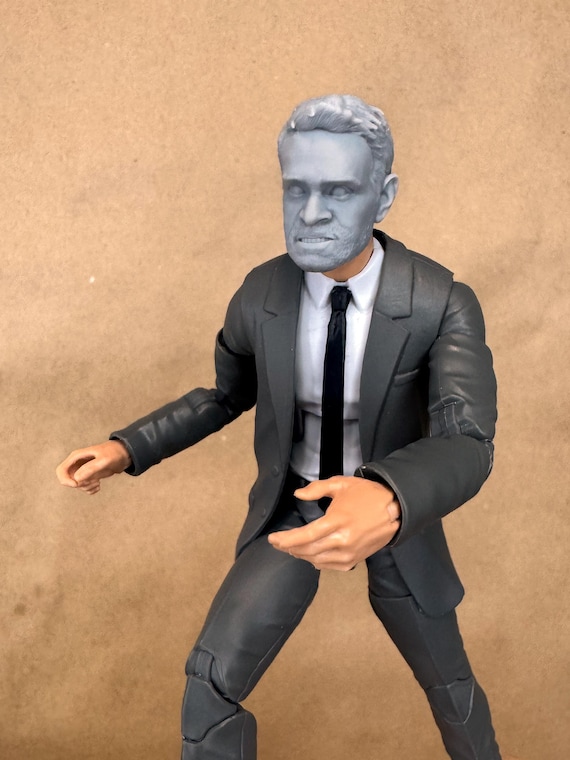 Custom MATT MURDOCK -crazy Eyes Head (daredevil Born Again) 8k