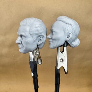 Custom AUNT MAY and UNCLE BEN Heads in 8k resin. Sculpted with vmytoy and produced at the Los Angeles studio.
Side view.