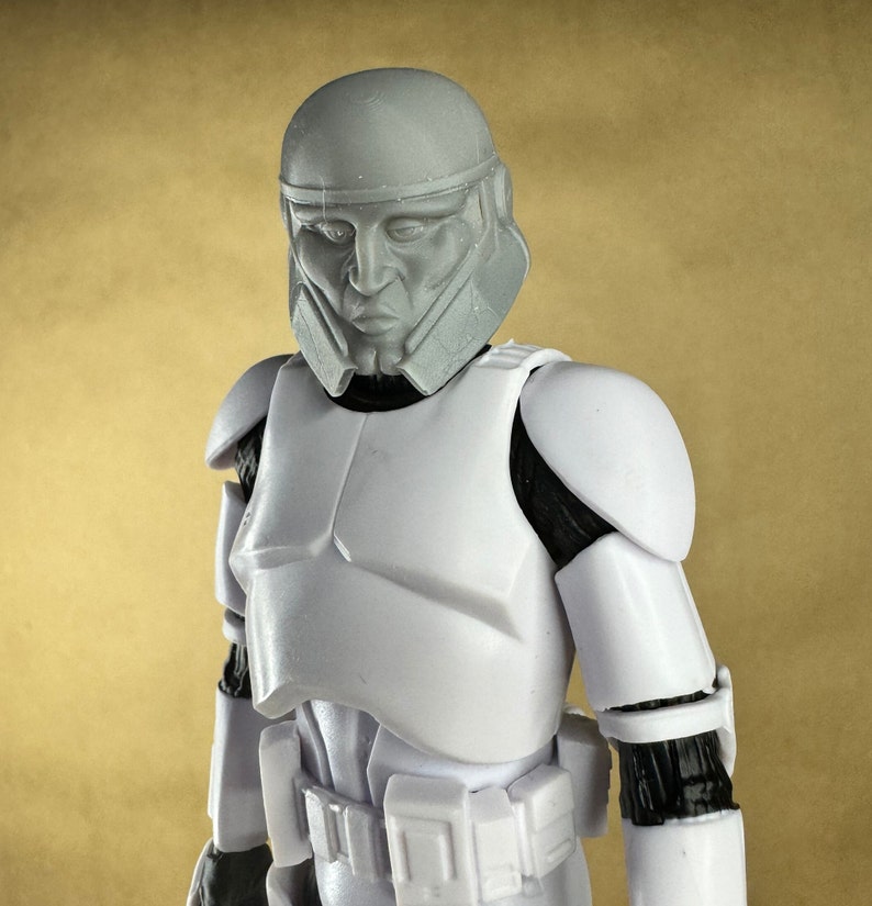 Buy Custom CAPTAIN ENOCH handsome Helmet Head Star Wars 8k Resin Print