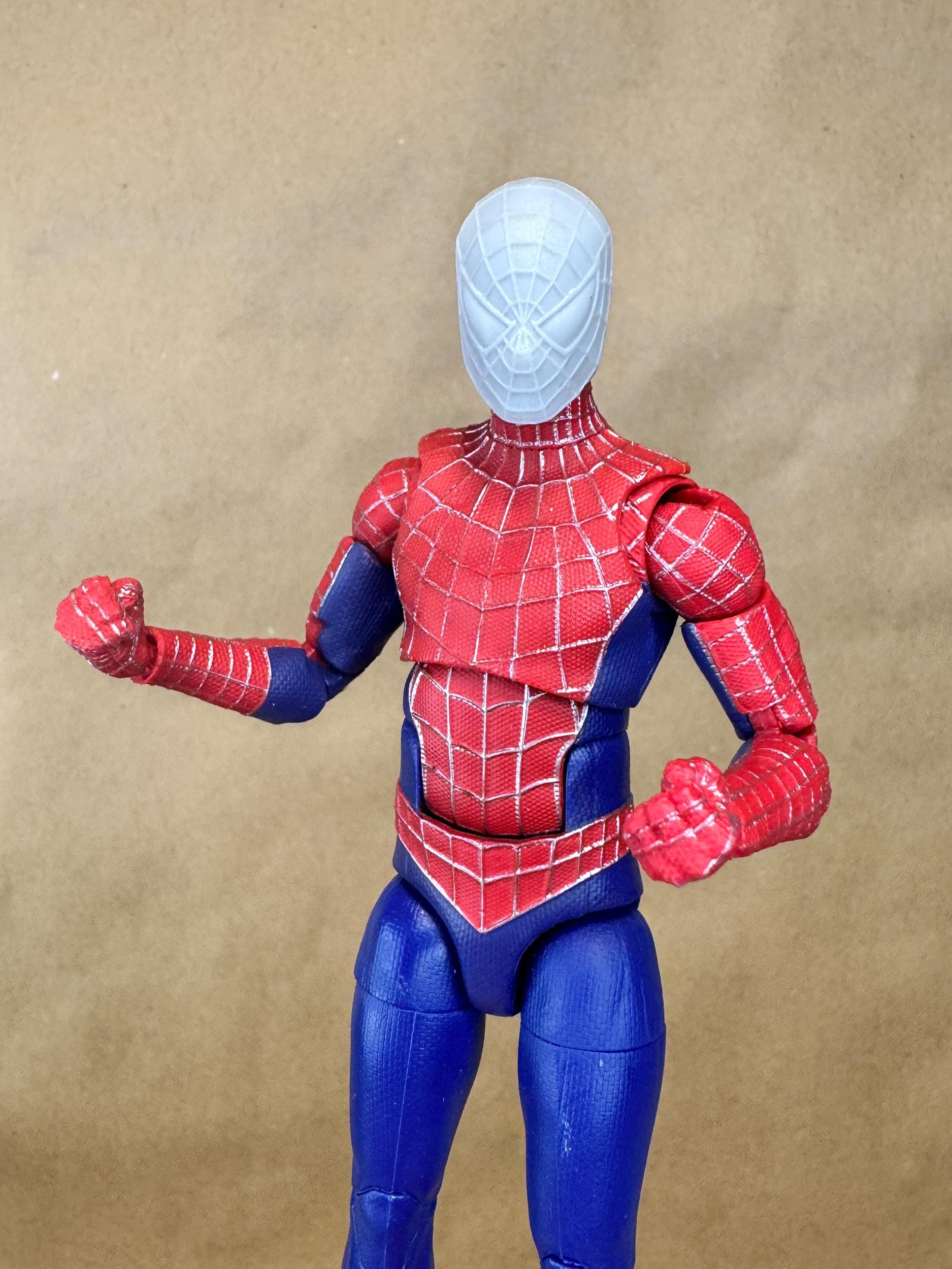 カスタムスパイダーマンヘッド（ライミ版）｜アクションフィギュア用8K