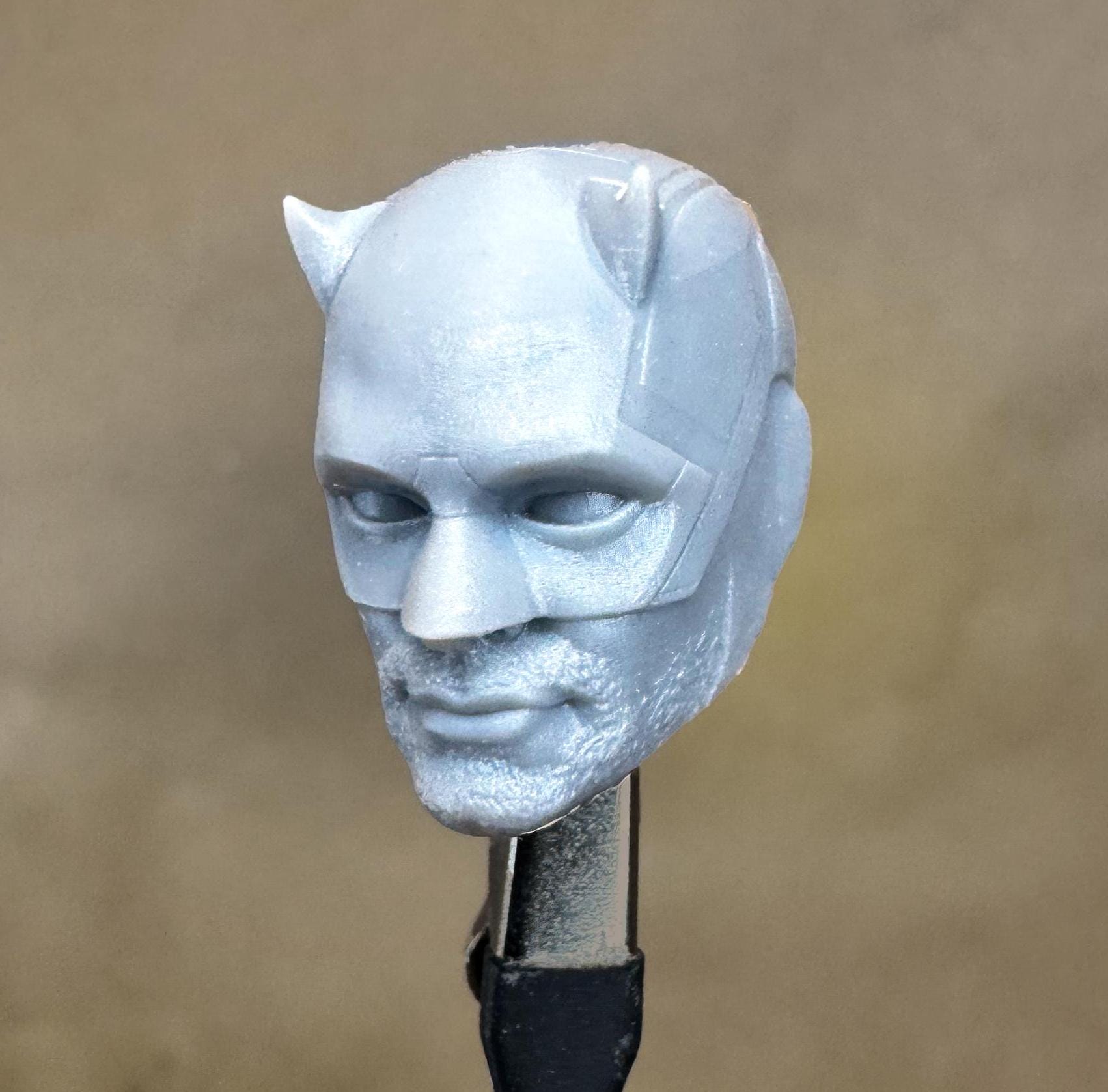 Cabeza de DAREDEVIL personalizada (She-Hulk MCU) / Impresión de resina de 8k / para figuras de acción a escala de 4", 6", 7" y 12"