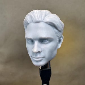 Custom SUPER TOM (SMALLtown) Head | 2001 Hero | 8k Resin Print | for 4&quot; / 6&quot; / 7&quot; / 12&quot; Scale Action Figures