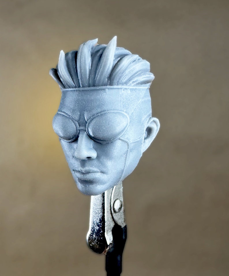 Custom INVISIBLE (steven Yeun Live Action) Head | 8k Resin Print | for ...