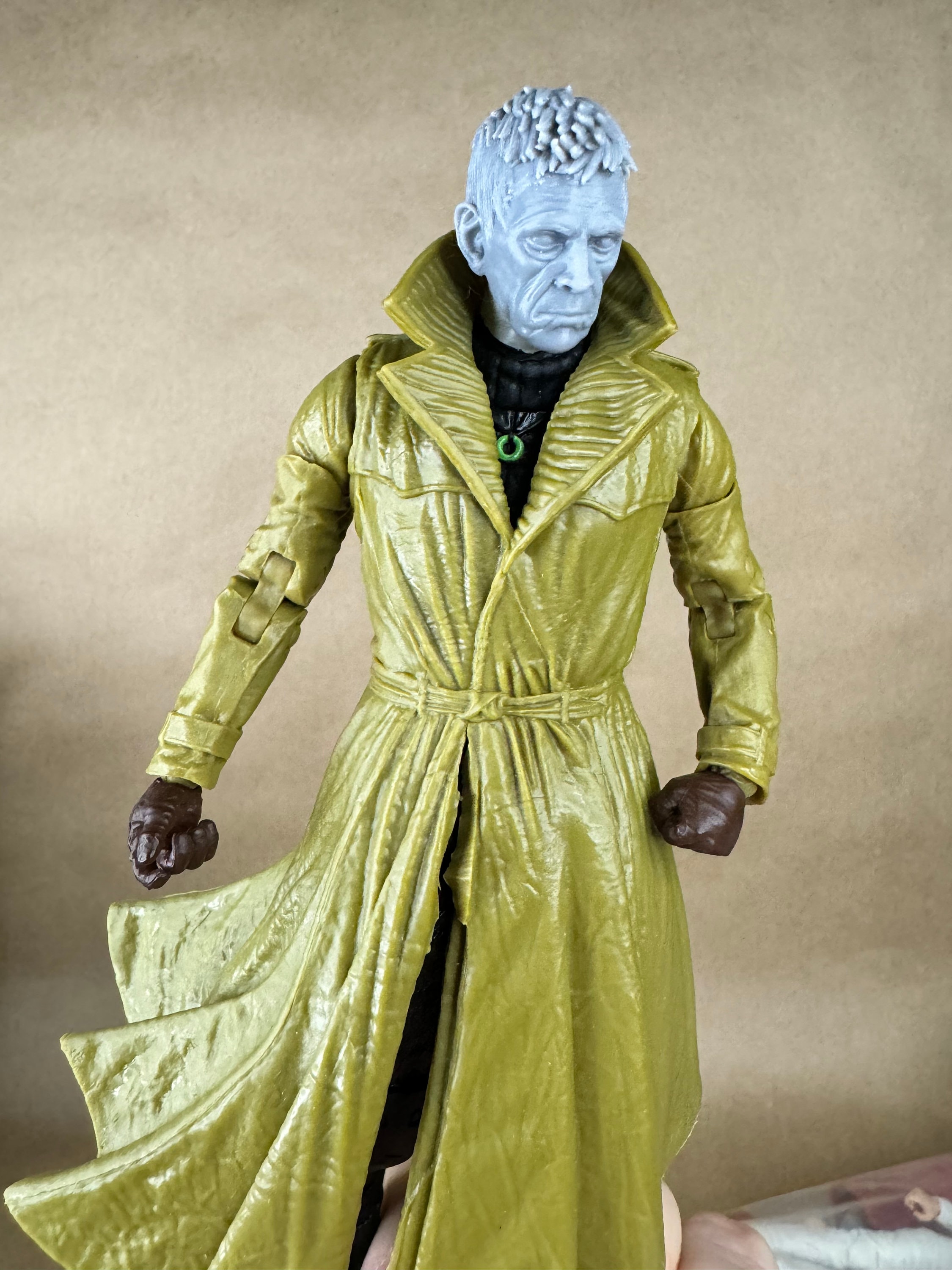 カスタムスティックヘッド（デアデビル）| 8Kレジンプリント| 4インチ