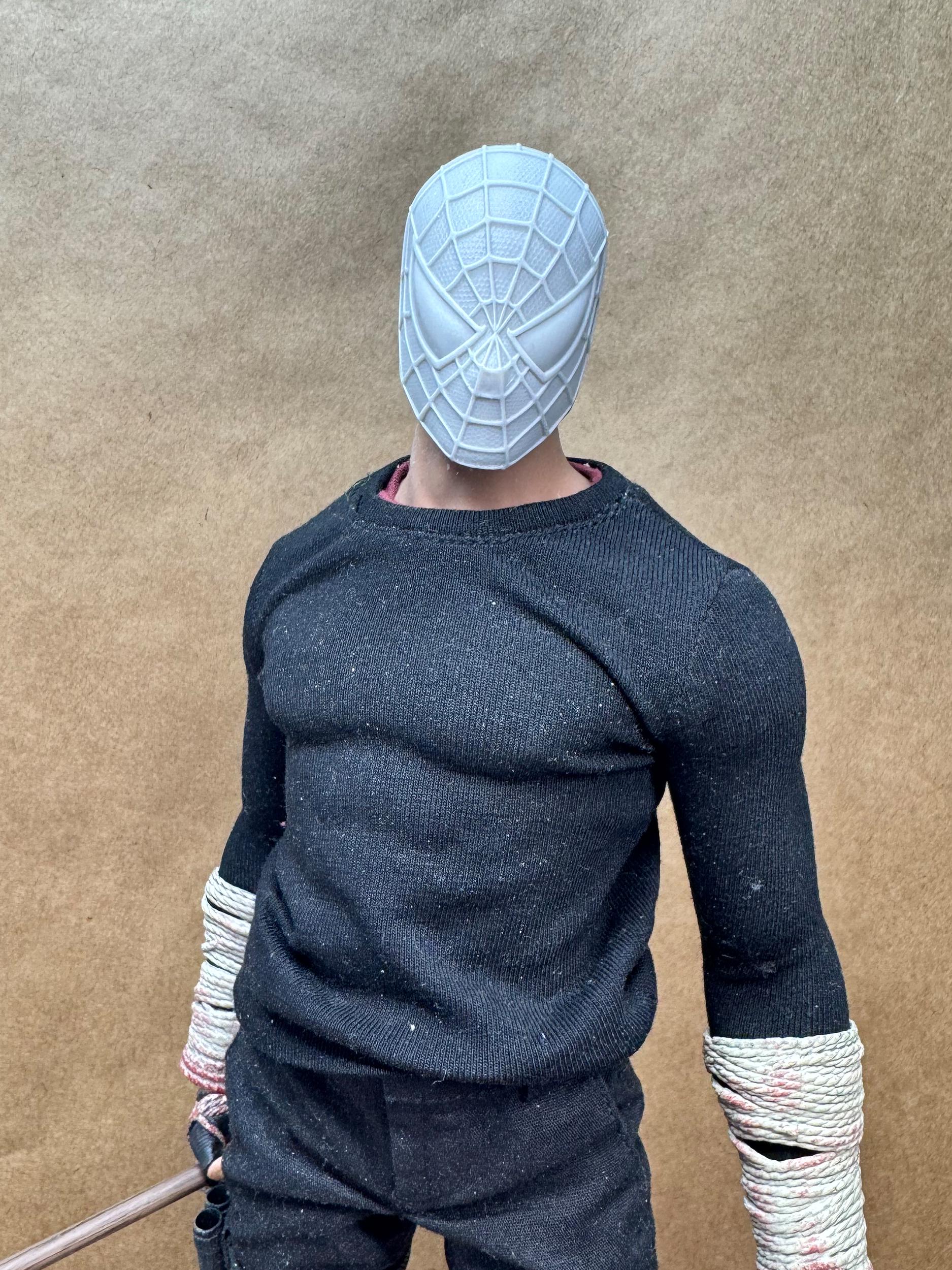 カスタムスパイダーマンヘッド（ライミ版）｜アクションフィギュア用8K