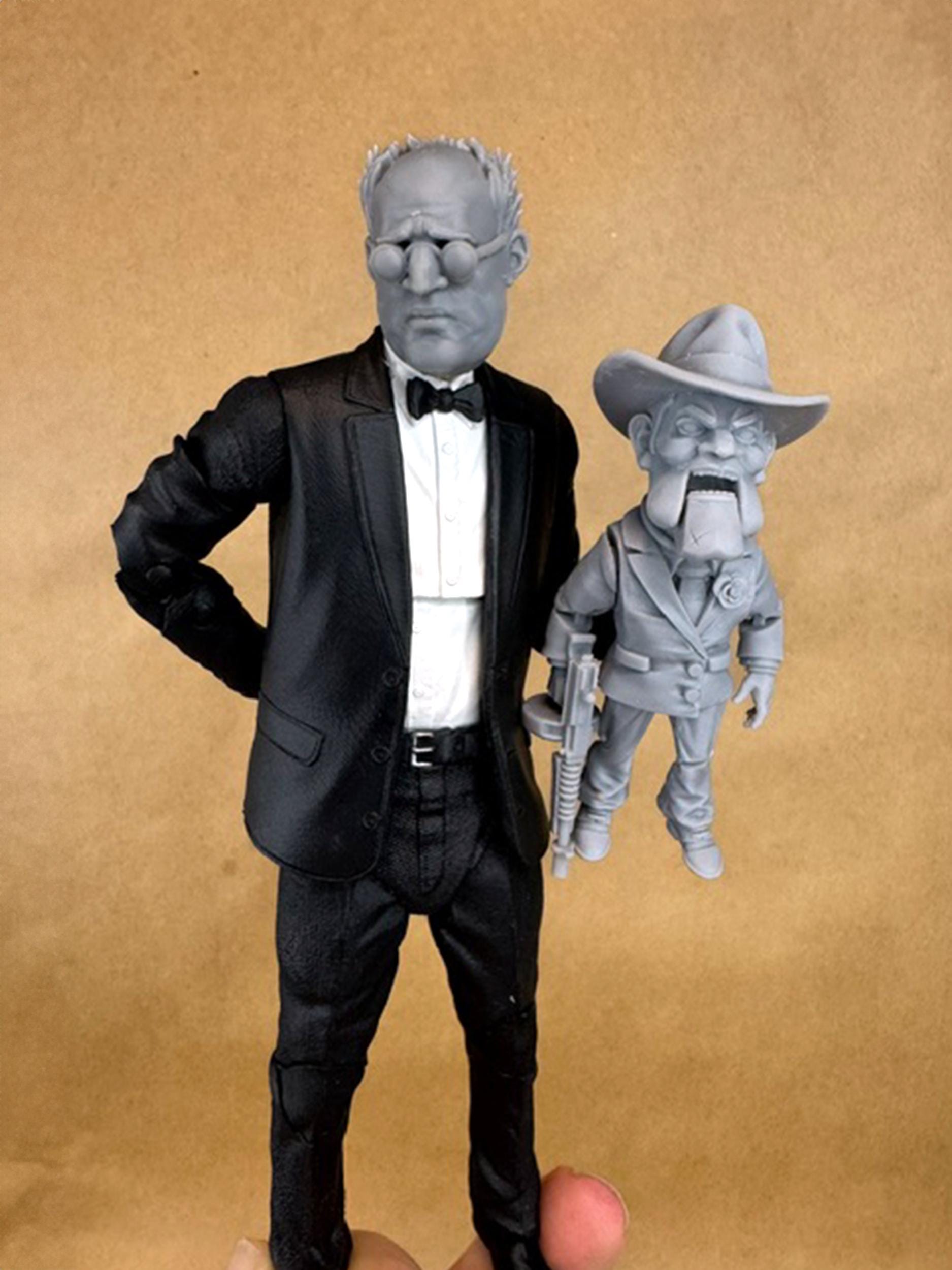 Custom DUMMY + SCARRED PUPPET Kit (articulated) | 8K Resin Print