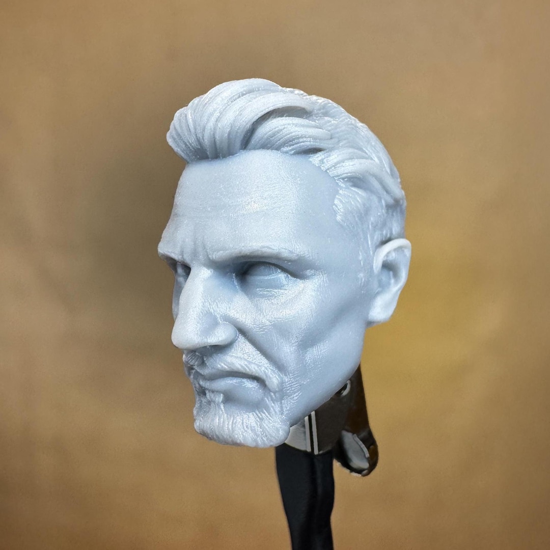Custom RA'S Al LIAM Head (begins) | 8K Resin Print for Action Figures ...
