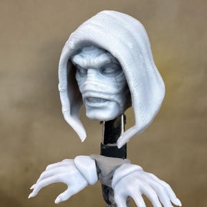 Custom BANDO GORA GRUNT Head + Hands | Star Wars Bounty Hunter | 8k Resin Print | for 4&quot;/ 6&quot; / 7&quot; / 12&quot;Scale Action Figures