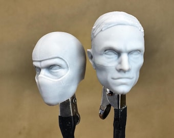 Custom BULLSEYE + DEX Heads (Born Season 1) | 8K Resin Prints for Action Figures