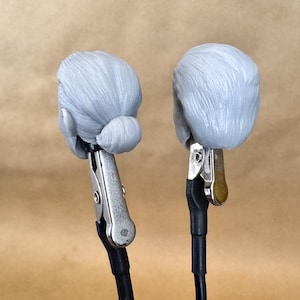 Custom AUNT MAY and UNCLE BEN Heads in 8k resin. Sculpted with vmytoy and produced at the Los Angeles studio.
Back view.