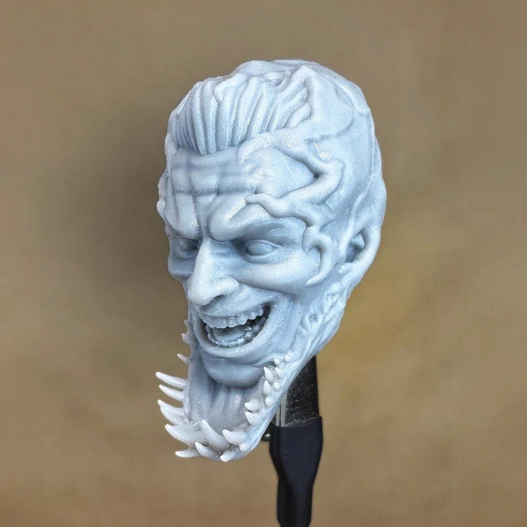 Custom VENOM Head (symbiote Eddie) | 8k Resin Print | for 4