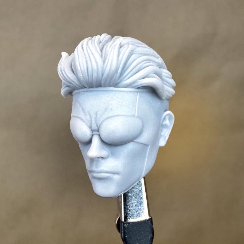 Custom INVINCEBLE (Comic) Head sculpt in 8k resin. Designed with Hyden3d and produced at the Los Angeles workshop.