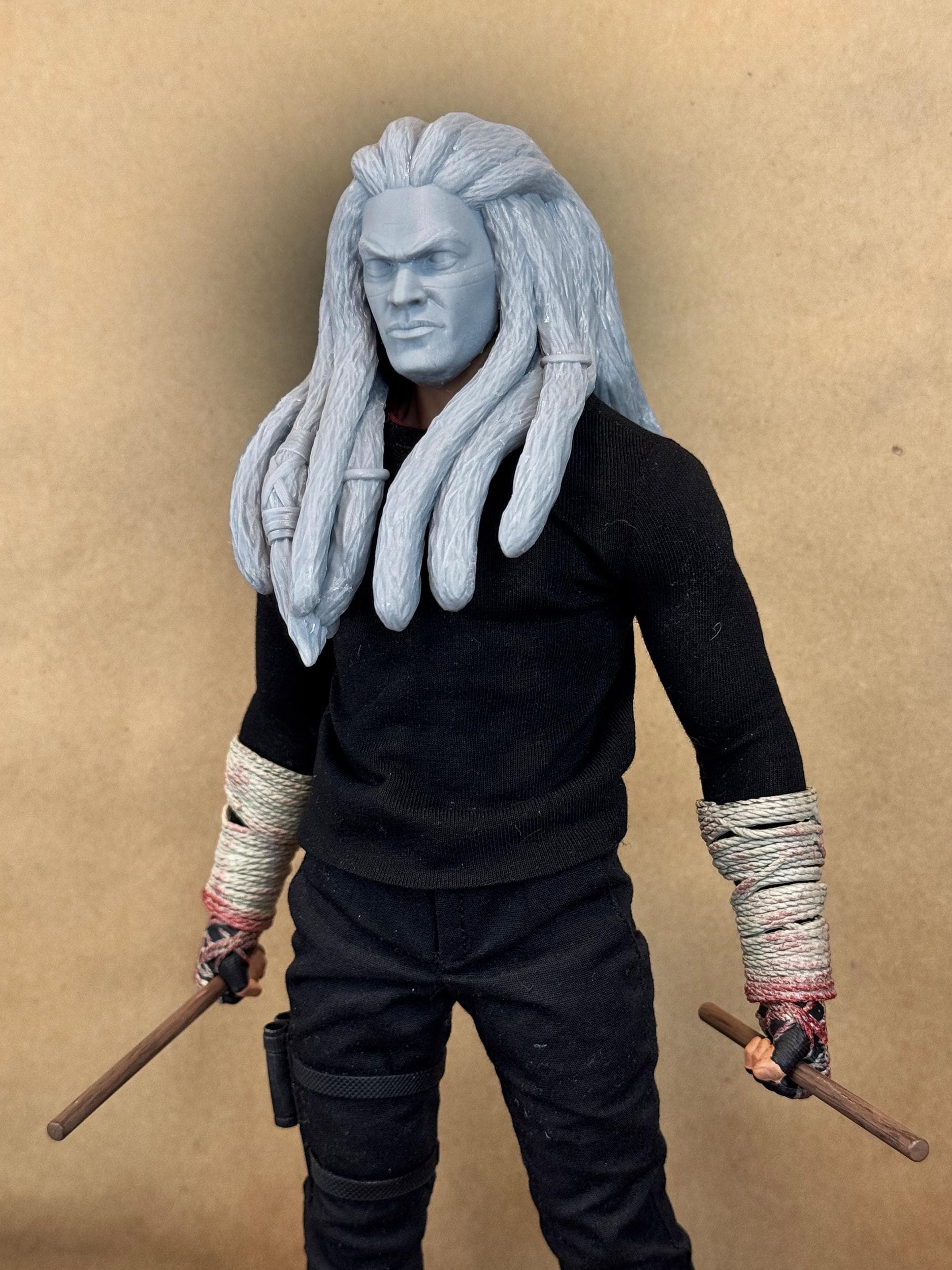 Custom QUINN VO Head (mamoa) | 8K Resin Print for Action Figures - Etsy