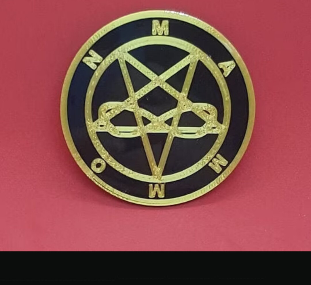 Mammon Sigil Custom Colors Etsy