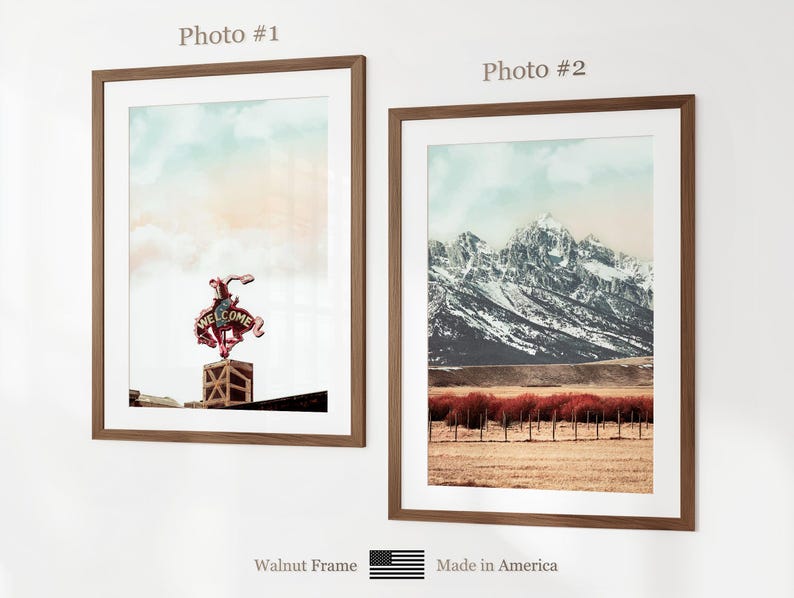Jackson Hole Prints Set of 6, Jackson Hole Poster Photos, Jackson Hole Map, Jackson Hole Wall Art, Jackson Hole Photography, Wyoming Art image 9