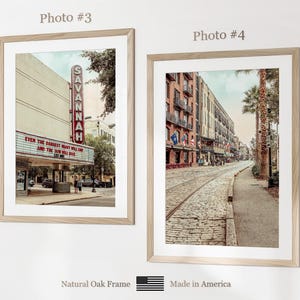 Savannah Prints Set of 6, Savannah Poster Photos, Savannah Map, Savannah Wall Art, Savannah Photography, Georgia Art image 10