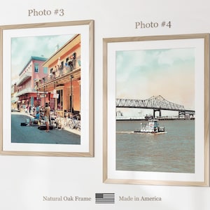 Louisiana State Prints Set of 6, Louisiana Poster Photos, Louisiana Map, Louisiana Wall Art, Louisiana Photography image 10