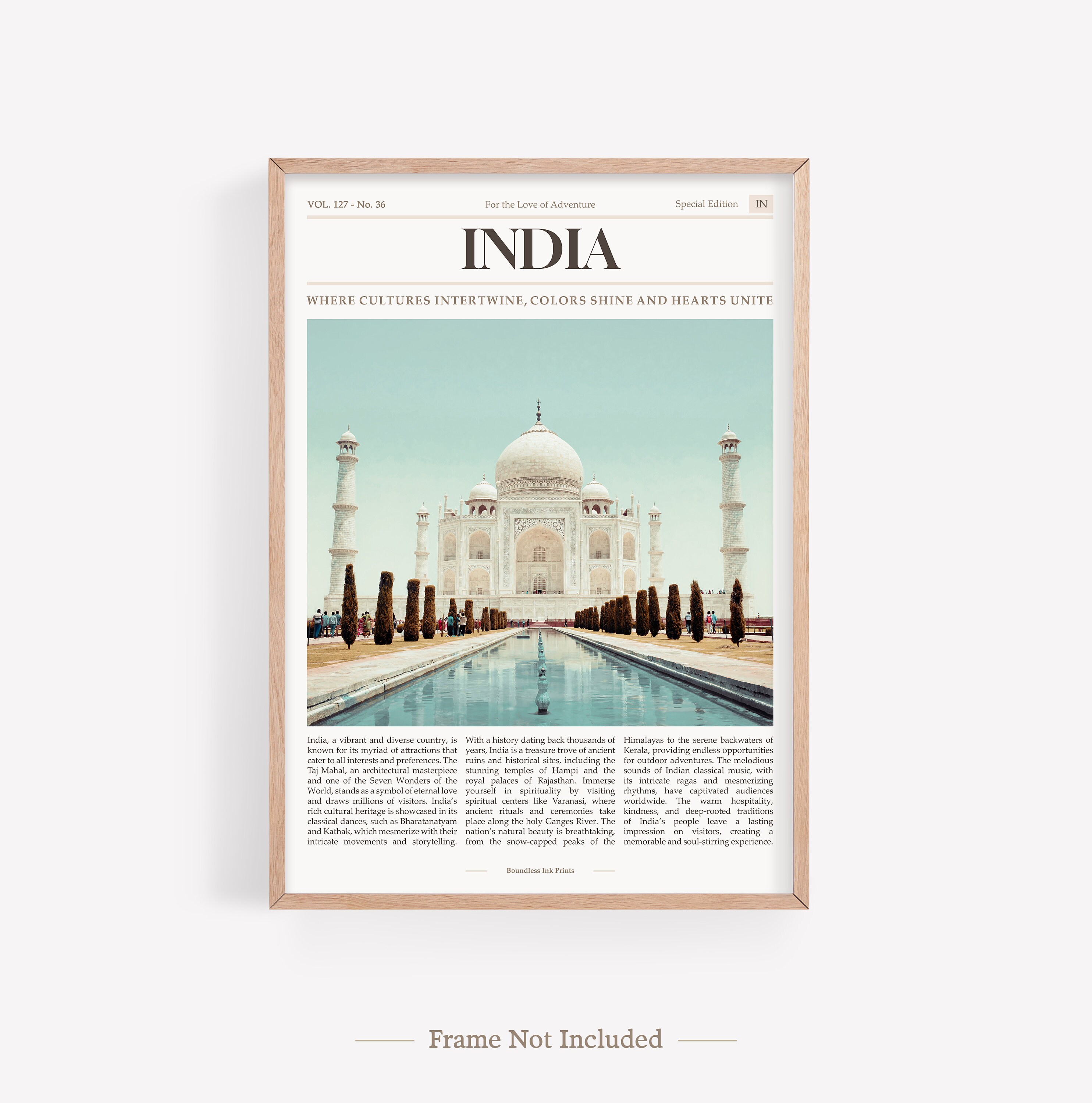 India Prints Set of 6 India Poster Photos India Map India - Etsy