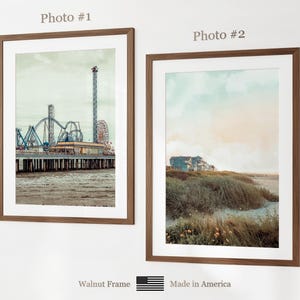 Set di 6 stampe di Galveston, poster fotografici di Galveston, mappa di Galveston, decorazioni murali di Galveston, fotografie di Galveston, arte del Texas immagine 9