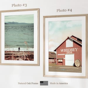 Whidbey Island Prints Set of 6, Whidbey Island Poster Photos, Whidbey Island Map, Whidbey Island Wall Art, Washington Art image 10