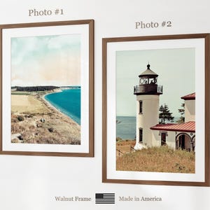 Whidbey Island Prints Set of 6, Whidbey Island Poster Photos, Whidbey Island Map, Whidbey Island Wall Art, Washington Art image 9