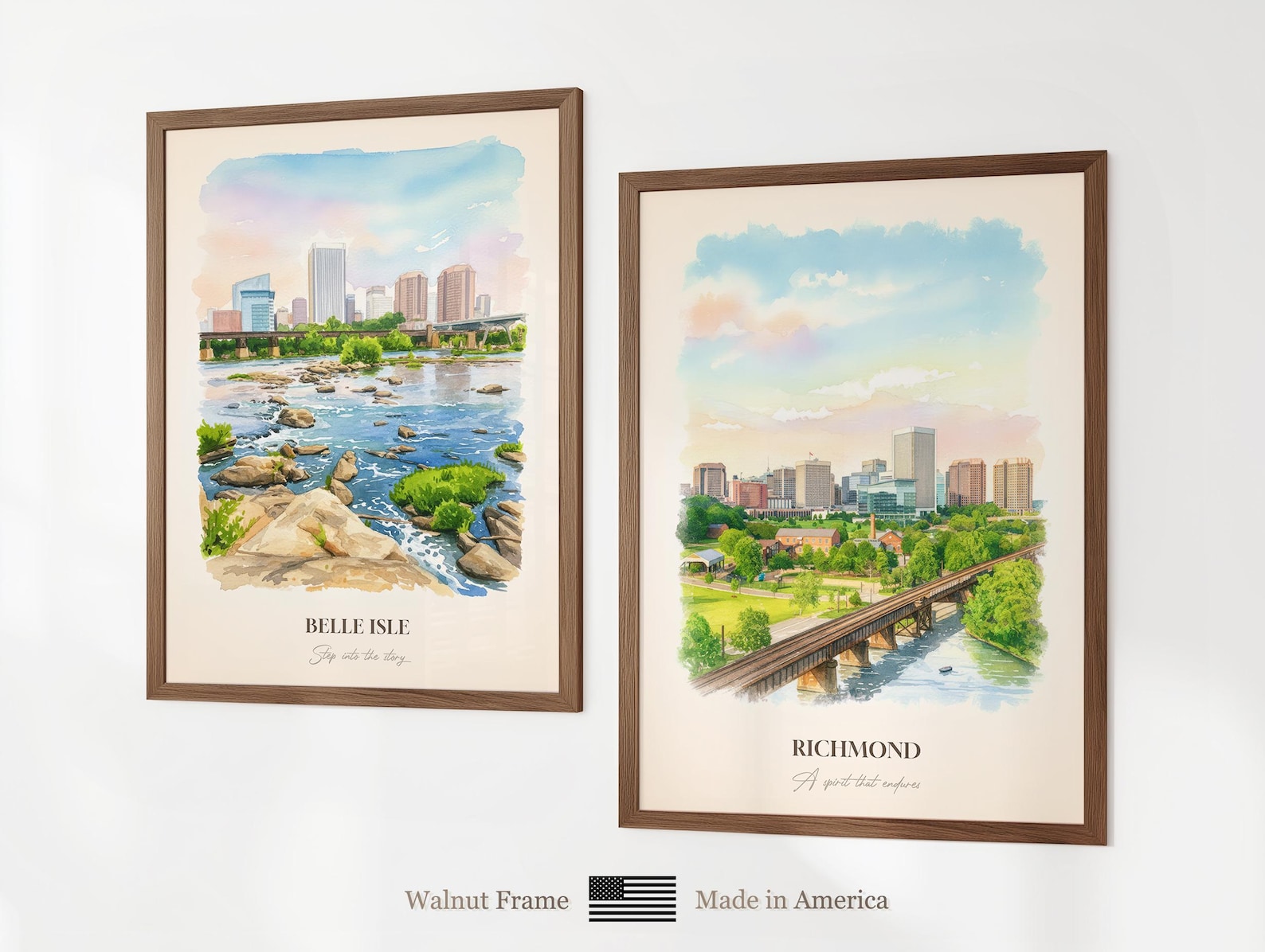 Richmond RVA Print 12x16 (Right)