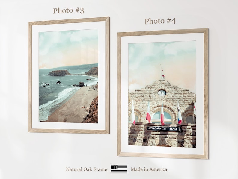 Sonoma County Prints Set of 6, Sonoma County Poster Photos, Sonoma County Map, Sonoma County Wall Art, California Art image 10