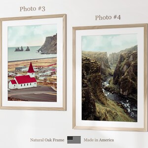 Set di 6 stampe sull'Islanda, poster fotografici dell'Islanda, mappa dell'Islanda, decorazioni murali dell'Islanda, fotografia dell'Islanda immagine 10