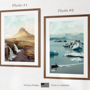 Set di 6 stampe sull'Islanda, poster fotografici dell'Islanda, mappa dell'Islanda, decorazioni murali dell'Islanda, fotografia dell'Islanda immagine 9