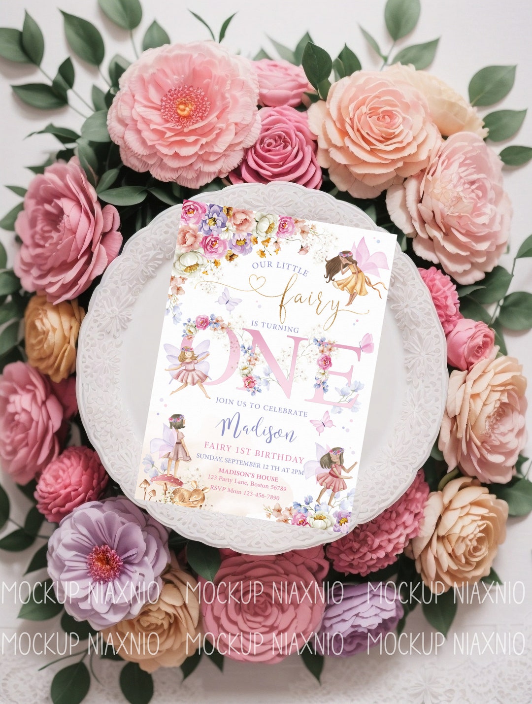 MOCKUP Invitation, Invitation Mockup Wedding Stationery Mockup,digital ...