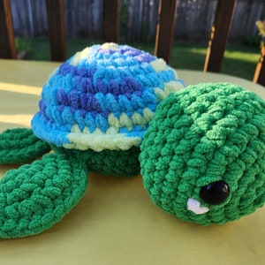 Handmade Crochet Sea Turtle