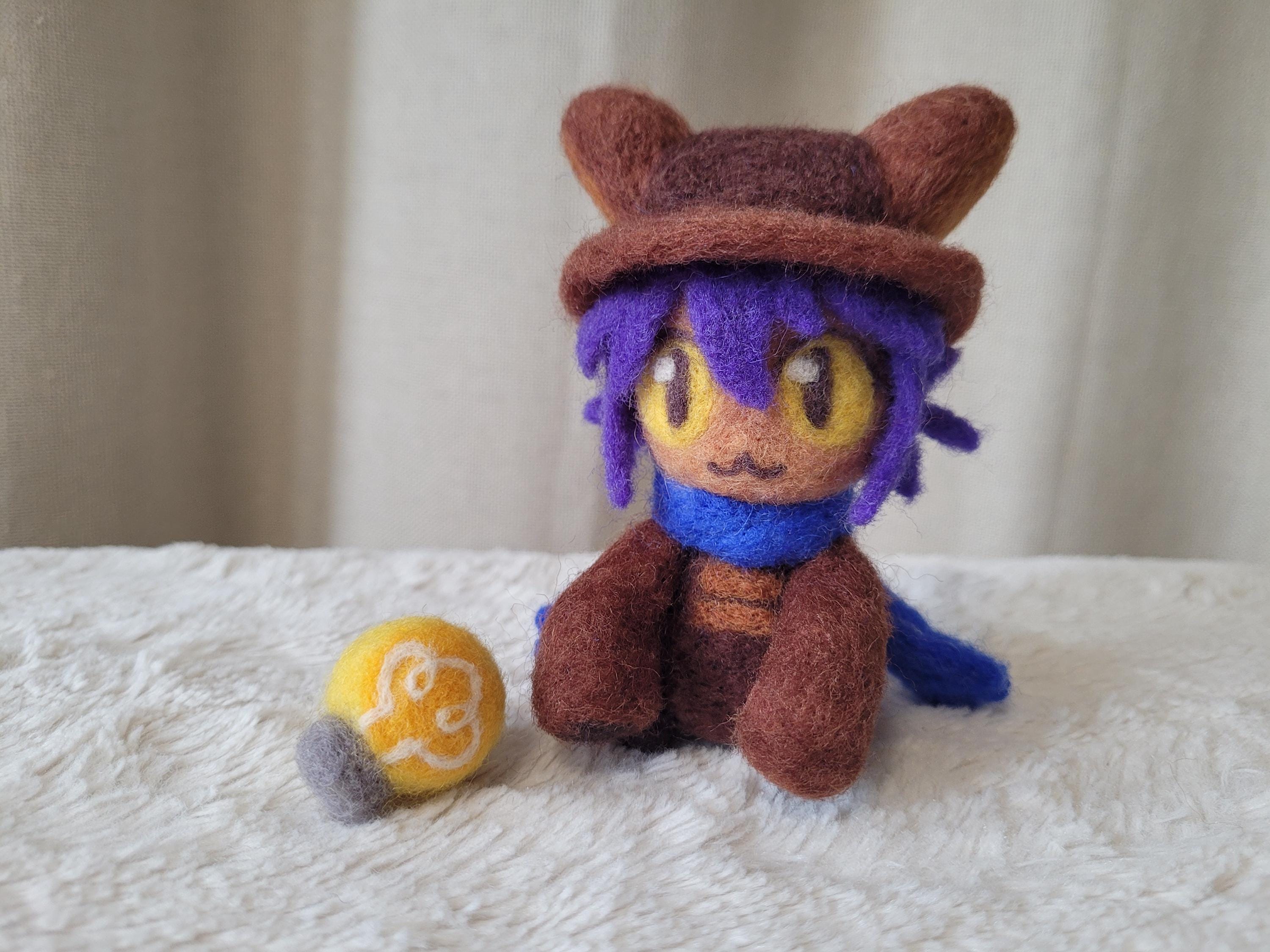 Needle Felted Niko Plush - Etsy