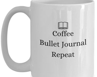 Coffee Mug for Bullet Journal Artist