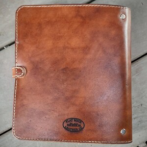 Customizable Leather Family Recipe Book for Recipe Cards image 7