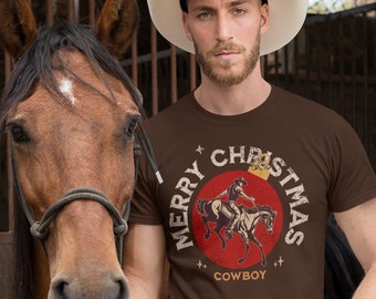 Cowboy Santa Unisex Jersey Short Sleeve Tee