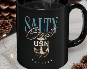 Salty Goat CPO - 11 Unzen schwarze Tasse