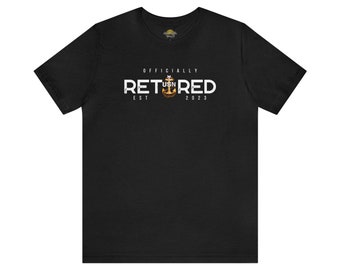 SCPO Officially Retired - Unisex Jersey Short Sleeve Tee
