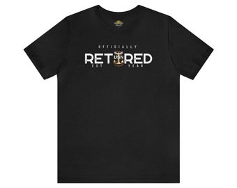 MCPO Officially Retired - Unisex Jersey Short Sleeve Tee