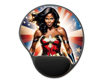 Wonder Michelle - Mouse Pad with wrist rest