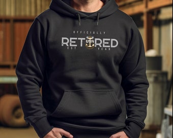 MCPO Officially Retired Hoodie - Unisex Heavy Blend™ Hooded Sweatshirt