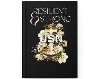 Capo floreale resistente e forte - Quaderno a contrasto - A righe