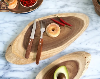 Wooden cutting board,Log Chopping Board,Acacia cutting board,Mini chopping Board,Acacia wood tray,Wooden rustic tray,Wooden cheese board.