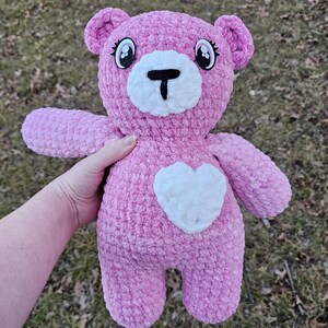 Almost No Sew Valentines Bunny Crochet Amigurumi Pattern Pdf Digital Download