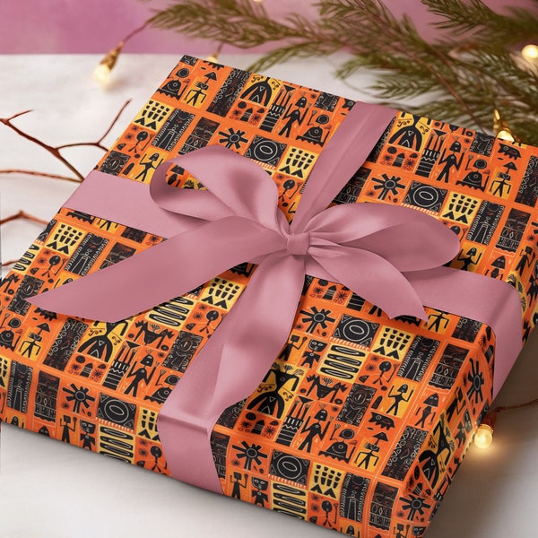 African American Wrapping Paper - Etsy