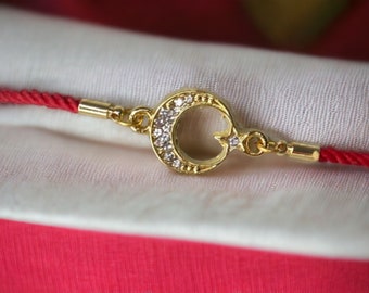 Ay Ve Yıldız Sembollü Bileklik / Bracelet with moon and star symbol / Icardi bracelet