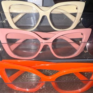 Monturas estilo ojo de gato retro